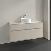 Villeroy & Boch Collaro Waschtischunterschrank | für Aufsatzecken mittig