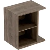 Keramag / Geberit iCon Seitenelement 370 x 400 x 273 mm - Nussbaum hickory