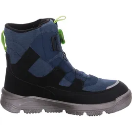 superfit Jungen Mars Warm Gefütterte Gore-tex Schneestiefel, Blau Schwarz 8010, 30 EU