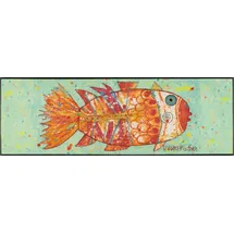 Wash+Dry Funky Fish 60 x 180 cm Mehrfarbig