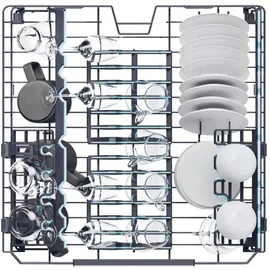 Haier XF 6B2M3PX I-Pro Shine Serie 5 Geschirrspüler (freistehend, 600 mm breit, Edelstahl)
