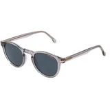Carrera 301/S Unisex-Sonnenbrille Vollrand Rund Kunststoff-Gestell, grau