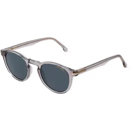 Carrera 301/S Unisex-Sonnenbrille Vollrand Rund Kunststoff-Gestell, grau