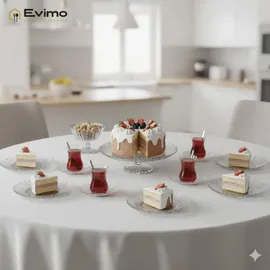 Pasabahce Aurora 20-teiliges Servierset, ideal für Tee- & Kaffeerunden