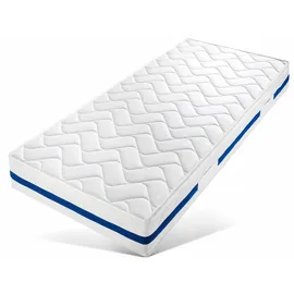 BRECKLE Visco-Matratze BRECKLE "Memory Pur", weiß, B:90cm H:25cm L:200cm, Bezug: 66% Polyester, 34% Viskose. Steppfüllung: 100% Polyester, Matratzen, Optimale Körperanpassung, Matratze in diversen Größen erhältlich