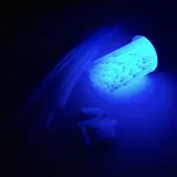 KNIXS Knicklichter- 100 Stück Leuchtstäbe - Blau inkl. 2D Verbinder für Partyspaß