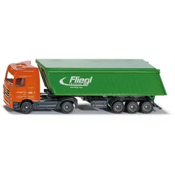 Mercedes-Benz Lkw mit Fliegl Kipper