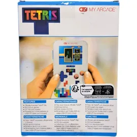 My Arcade GO Gamer Tetris 301 Jeux EN 1 Transparent + Tetris