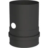 Jeremias Kesselanschluss Pellet-Line Edelstahl 10 x 15 cm schwarz
