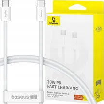 Baseus USB-C auf USB-C 2 m Weiß