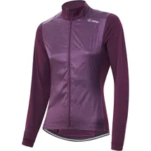 Löffler BIKE LIGHT HYBRIDJACKET Damen Fahrradjacke lila/bordeaux - 44