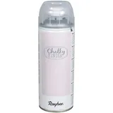 Rayher 34371271 Chalky Finish Farbspray, muschelrosa, Spraydose 400 ml, Kreidefarbe auf Wasserbasis, ultra-matt, schnelltrocknend, wetterbeständig, für Shabby-Chic-, Vintage- und Landhaus-Stil-Looks