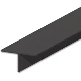 ISOLED LED Trockenbau T-Profil 12,schwarz 9005 200cm