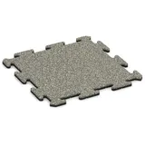 Warco Terrassenplatte Balkon Bodenbelag, 50x50, Heller Granit grau