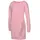 bench. loungewear Sweatkleid Rosa/Schwarz 36/38