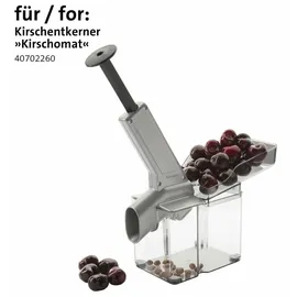 Westmark Kirschentkerner Ersatzteil-Set 3 Abstreifplättchen und 1 Feder