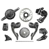 Sram Force AXS E1 Rennrad Gruppe 2x12 | AXS Powermeter Kurbel |