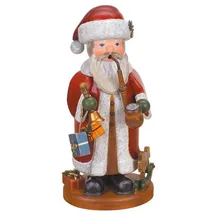 Hubrig Volkskunst GmbH Räuchermann Weihnachtsmann 35 cm