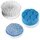 Clean Maxx Reinigungsbürste Ersatzbürsten-Set Blau/Bunt 3 St.