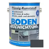 Wilckens Farben Bodenversiegelung, Flüssig-Kunststoff 2,5 L Bodenbeschichtung Graphitgrau - RAL 7024 grau