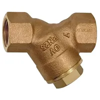 Riegler Schmutzfänger, Rotguss, Rp 3/8, DN 10, MW 0,6