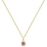 Glanzstücke München Kette mit Anhänger AV272 Gelbgold/Silber