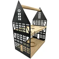 UNUS Etagere Weinhaus, in Schwarz | Gr.: onesize