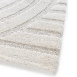 Primaflor Teppich "COSMO Swing, Made in Belgium", beige, B:160cm H:14mm L:230cm, Polyester, Polypropylen, PRIMAFLOR-IDEEN IN TEXTIL, Teppiche, Teppich, modernes Design, Hoch-Tief Effekt, weicher Flor