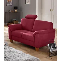 Home Affaire Couch Mikrofaser 2-Sitzer Rot