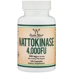 Double Wood Supplements Nattokinase (120 Kapseln)
