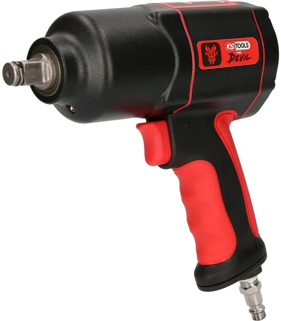 KS Tools THE DEVIL 1/2 Zoll 8500 RPM 870 Nm Schwarz, Rot