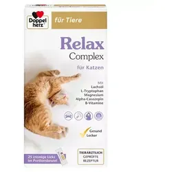 Doppelherz für Tiere Relax Complex für Katzen 25X10 g Paste