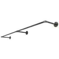 Various - steel interior design Kleiderstange Wandmontage schwarz -