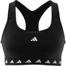 adidas Powerreact Training Medium-Support Techfit Sport-BH Black XS A-C