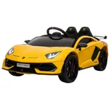 Homcom Kinderauto Lamborghini elektrisch 123 x 66,5 x 45,5 cm(LxBxH)