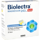 Biolectra Magnesium 243 mg forte Zitrone Brausetabletten 20 St.