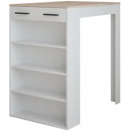 Vicco Bartisch 67 x 100 cm Weiß/Sonoma