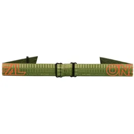 O'Neal B-10 Striped Offroad-brille - Green/Orange