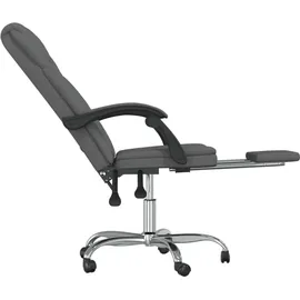 vidaXL Bürostuhl Stoff Dunkelgrau