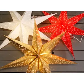 Best Season Papierstern Dot 70 cm Papier Gold