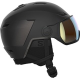 Salomon Pioneer LT Visor Photo Sigma Helm schwarz (L41532200)