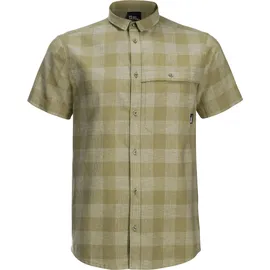 Jack Wolfskin Highlands Shirt M«, Gr. L braun bay leaf check