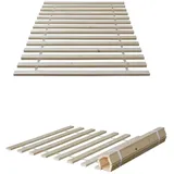 SunWood Noel Lattenrost Rollrost Bettrost Rollroste Holzlatten Latten Lamellen Rolllattenrost 90 x 200 cm (14 Latten 90 x 200 cm)