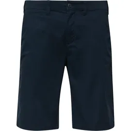 s.Oliver Chinoshorts, Herren, Gr. 42, N-Gr, navy, Web, Obermaterial: 97% Baumwolle, 3% Elasthan, S.OLIVER MEN BIG SIZES, unifarben, regular fit knielang, Hosen Chinoshorts, mit Taschen