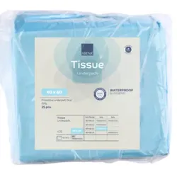 ABENA TISSUE UNDERPADS Unterlagen 40x60 A'25