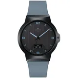 JUNGHANS Funk-Solar Herrenuhr Force Mega Solar Eisgrau