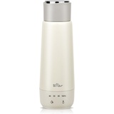 Bear 300ml elektrischer Wasserkocher, 3-in-1 Reise-elektrischer Wasserkocher, Doppelschicht 304 Edelstahlliner, tragbarer kleiner schneller Heizungsisolierungsbecher(Doppeltaste)