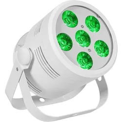 EUROLITE LED Silent Par 6 QCL Floor ws, LED-Floorspot mit RGB/WW-Farbmischung