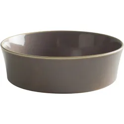 KAHLA 1T7708A93022W Homestyle Auflaufform rund, 20 cm desert sand |Graue Backform aus Porzellan