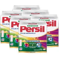 Persil Color Megaperls 96 Waschladungen (6x 16WL), Colorwaschmittel mit Tiefenrein Technologie, Waschmittel für reine Wäsche & hygienische Frische für die Maschine, 20 °C bis 60 °C